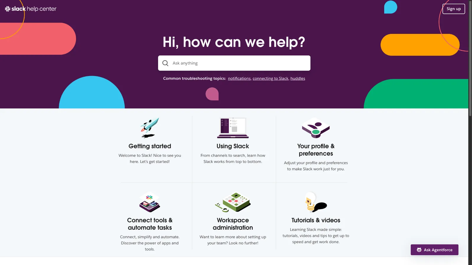 Slack knowledge base