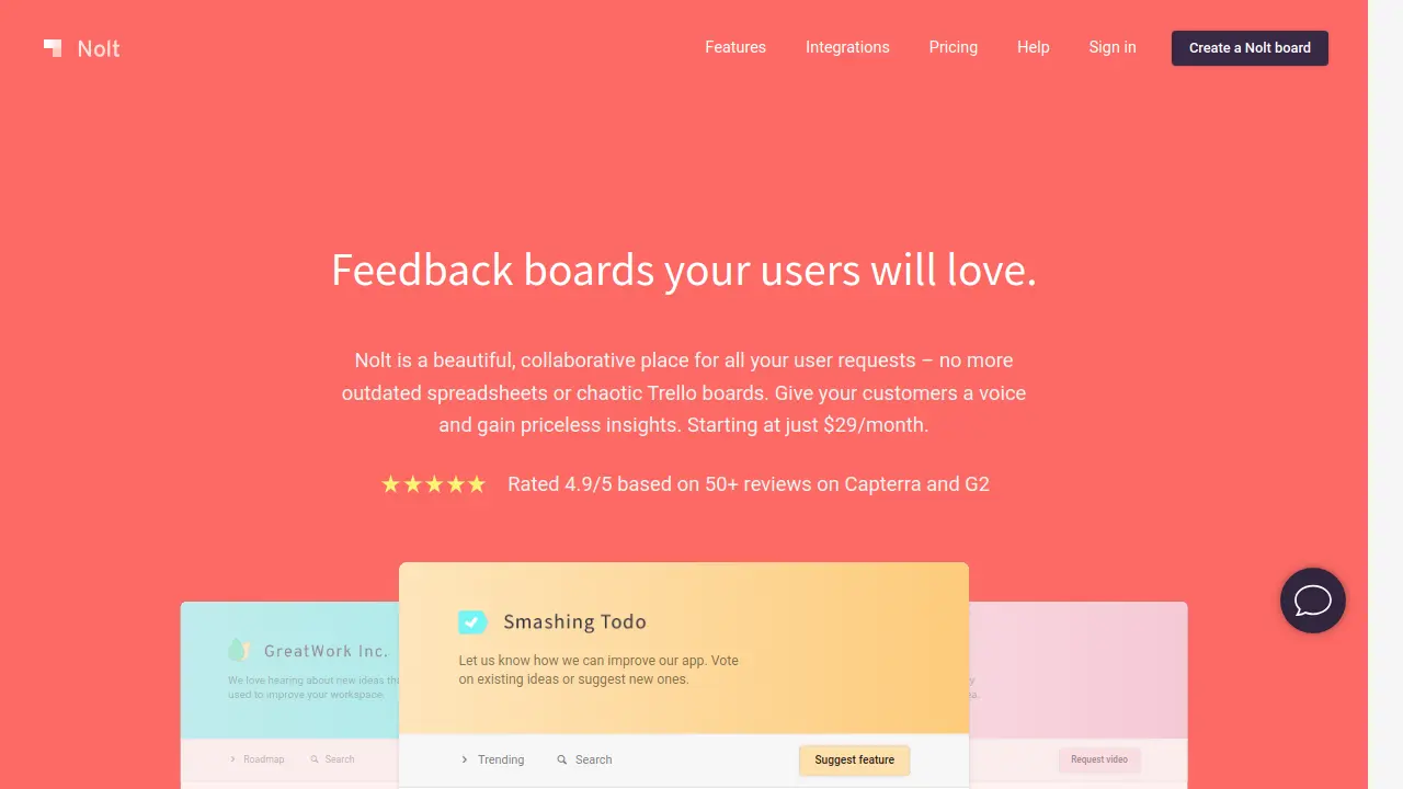 Nolt interface screenshot